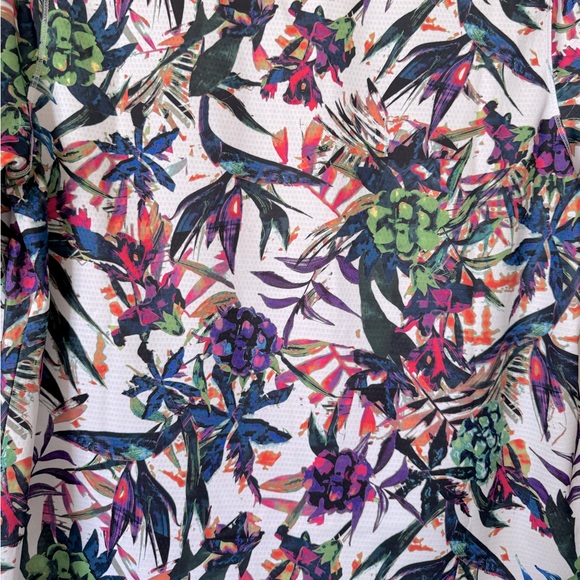 REEL LEGENDS QUICK DRY, SUN PROTECTION, LONG SLEEVE TOP. FREELINE TROPICAL PRINT - Picture 9 of 11